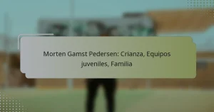 Morten Gamst Pedersen: Crianza, Equipos juveniles, Familia
